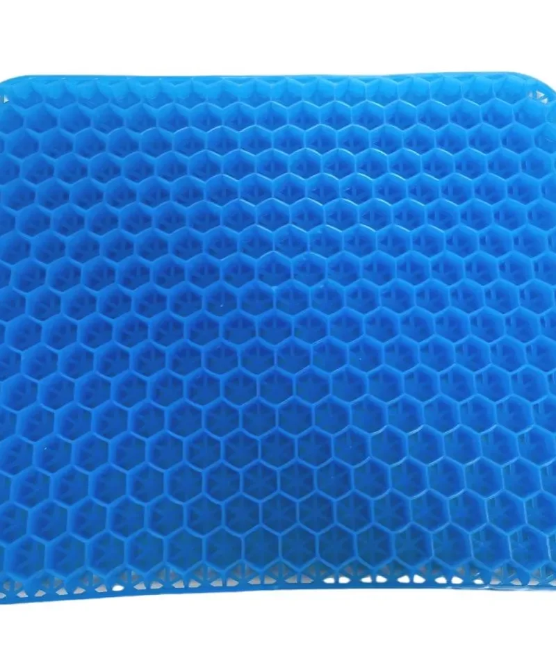 TINSIO Factory Gel Seat Cushion Breathable Honeycomb Design with Non-Slip Cover Double-Layered Thick Egg Foam for Office Chairs Car Seats & Wheelchairs