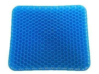 TINSIO Factory Gel Seat Cushion Breathable Honeycomb Design with Non-Slip Cover Double-Layered Thick Egg Foam for Office Chairs Car Seats & Wheelchairs