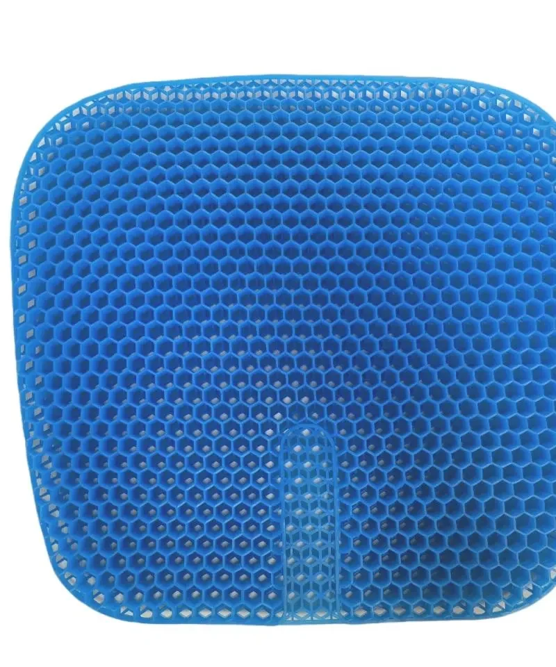 TINSIO Factory Gel Seat Cushion Breathable Honeycomb Design with Non-Slip Cover Double-Layered Thick Egg Foam for Office Chairs Car Seats & Wheelchairs