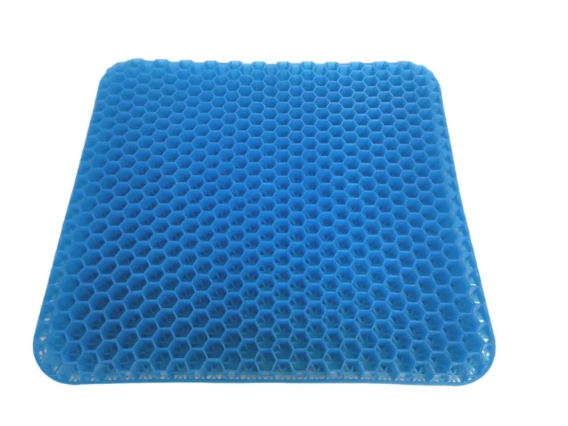TINSIO Factory Gel Seat Cushion Breathable Honeycomb Design with Non-Slip Cover Double-Layered Thick Egg Foam for Office Chairs Car Seats & Wheelchairs