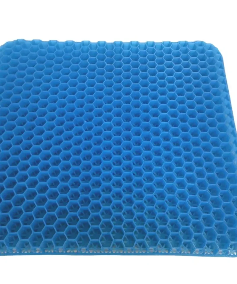 TINSIO Factory Gel Seat Cushion Breathable Honeycomb Design with Non-Slip Cover Double-Layered Thick Egg Foam for Office Chairs Car Seats & Wheelchairs