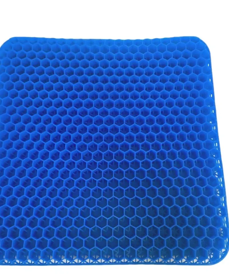 TINSIO Factory Gel Seat Cushion Breathable Honeycomb Design with Non-Slip Cover Double-Layered Thick Egg Foam for Office Chairs Car Seats & Wheelchairs
