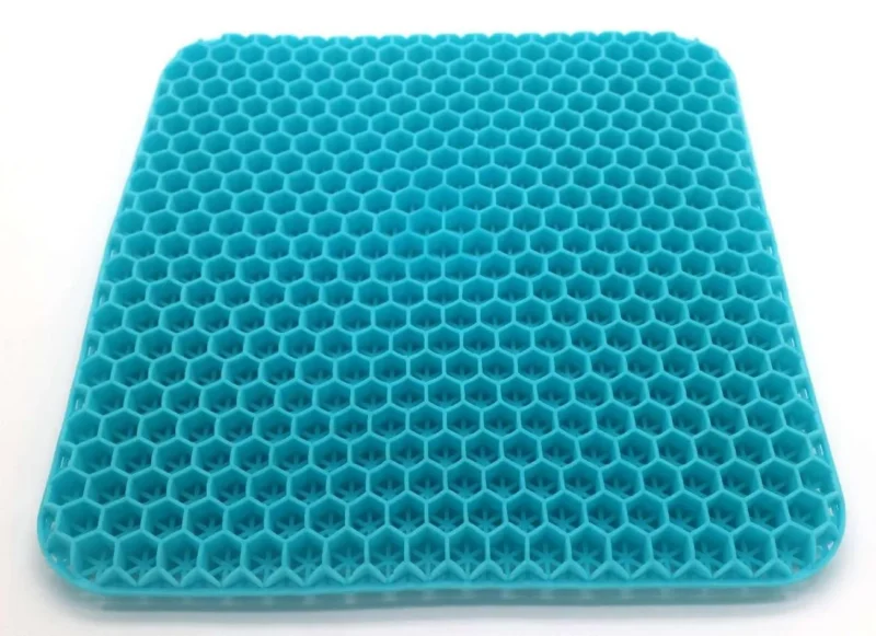 TINSIO Factory Gel Seat Cushion Breathable Honeycomb Design with Non-Slip Cover Double-Layered Thick Egg Foam for Office Chairs Car Seats & Wheelchairs