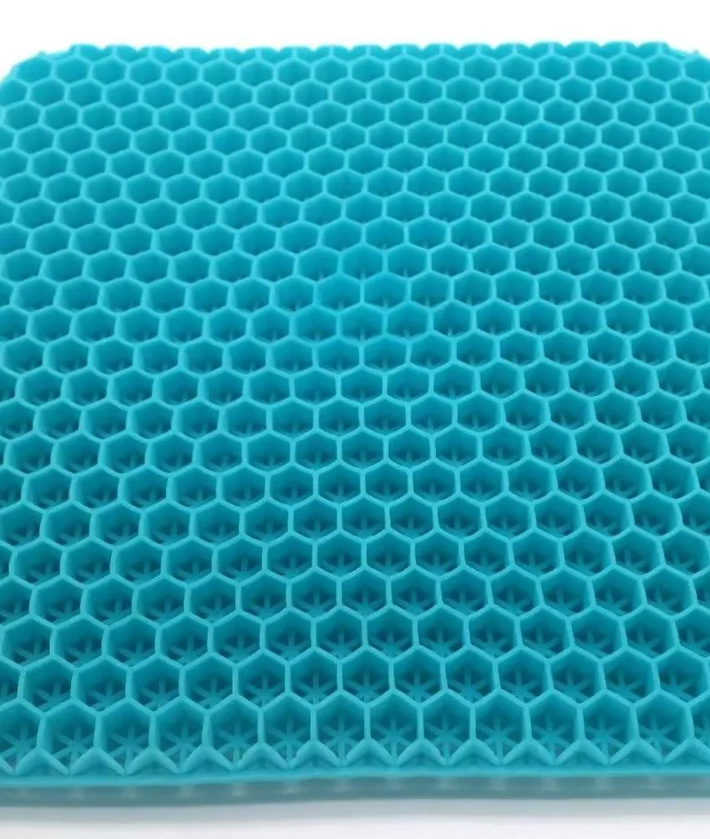 TINSIO Factory Gel Seat Cushion Breathable Honeycomb Design with Non-Slip Cover Double-Layered Thick Egg Foam for Office Chairs Car Seats & Wheelchairs