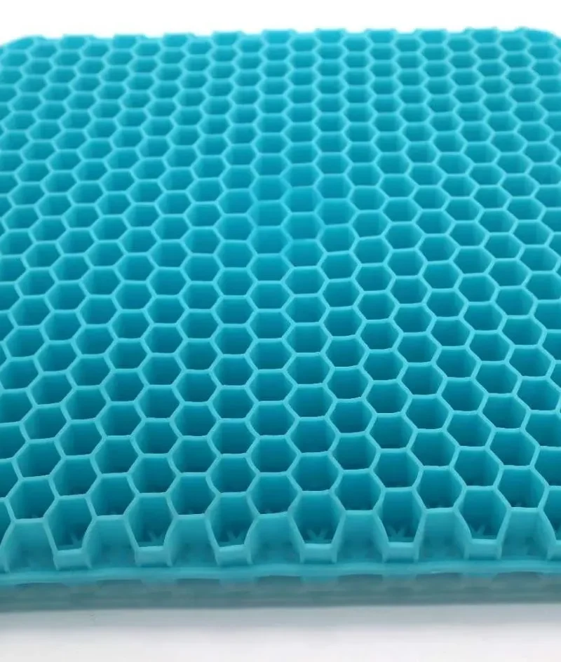 TINSIO Factory Gel Seat Cushion Breathable Honeycomb Design with Non-Slip Cover Double-Layered Thick Egg Foam for Office Chairs Car Seats & Wheelchairs