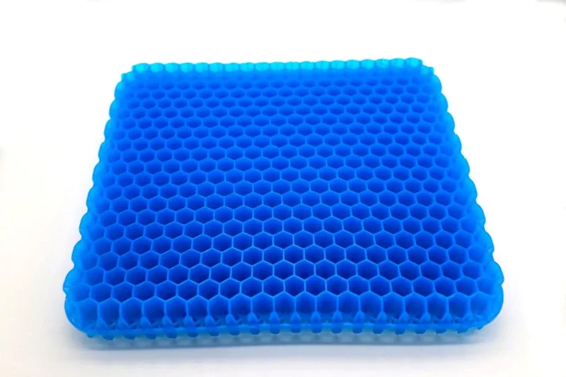 TINSIO Factory Gel Seat Cushion Breathable Honeycomb Design with Non-Slip Cover Double-Layered Thick Egg Foam for Office Chairs Car Seats & Wheelchairs