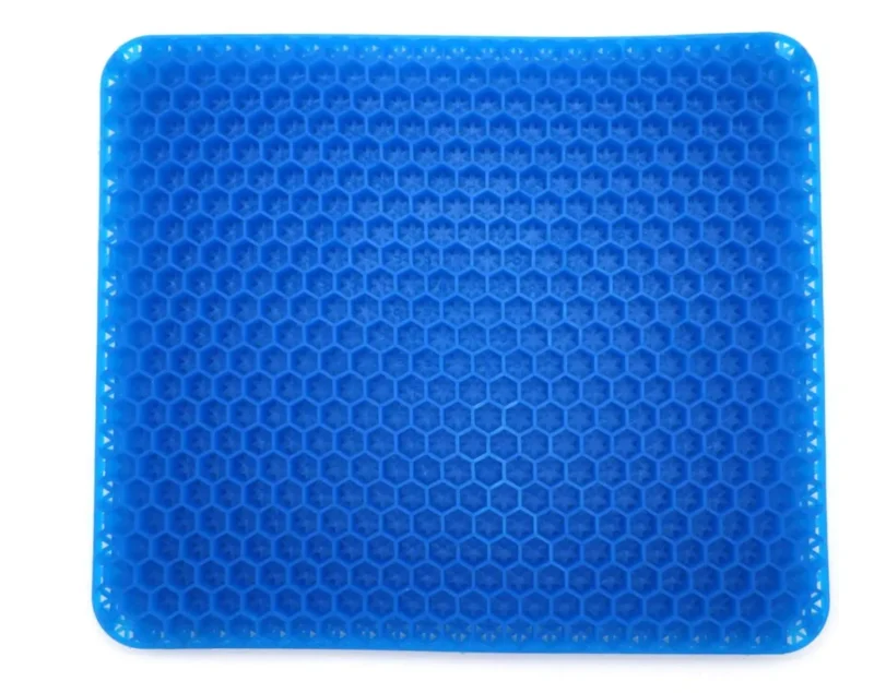 TINSIO Factory Gel Seat Cushion Breathable Honeycomb Design with Non-Slip Cover Double-Layered Thick Egg Foam for Office Chairs Car Seats & Wheelchairs