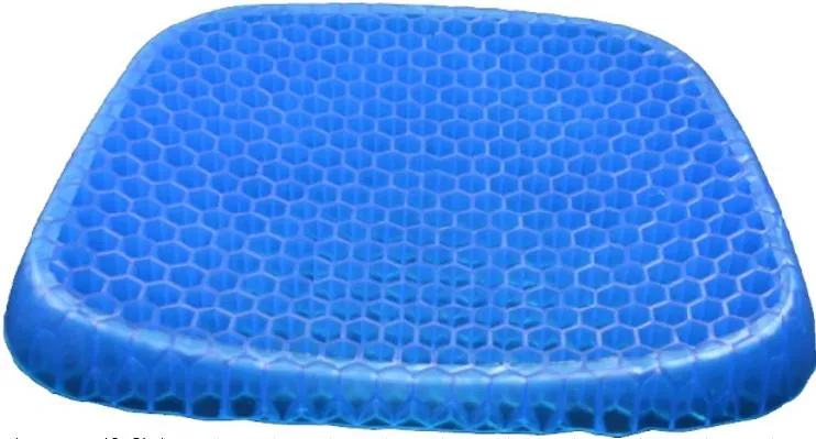 TINSIO Factory Gel Seat Cushion Breathable Honeycomb Design with Non-Slip Cover Double-Layered Thick Egg Foam for Office Chairs Car Seats & Wheelchairs