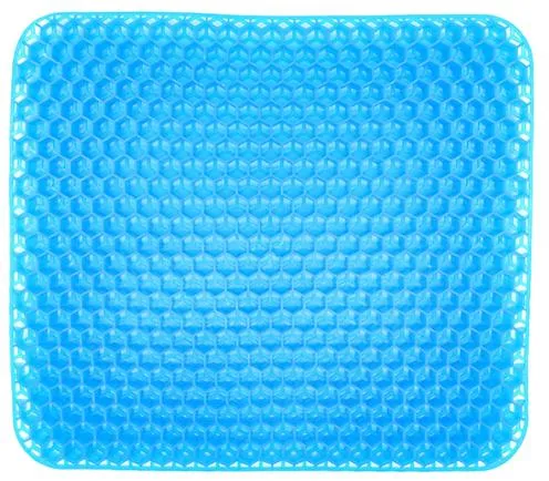 TINSIO Factory Gel Seat Cushion Breathable Honeycomb Design with Non-Slip Cover Double-Layered Thick Egg Foam for Office Chairs Car Seats & Wheelchairs