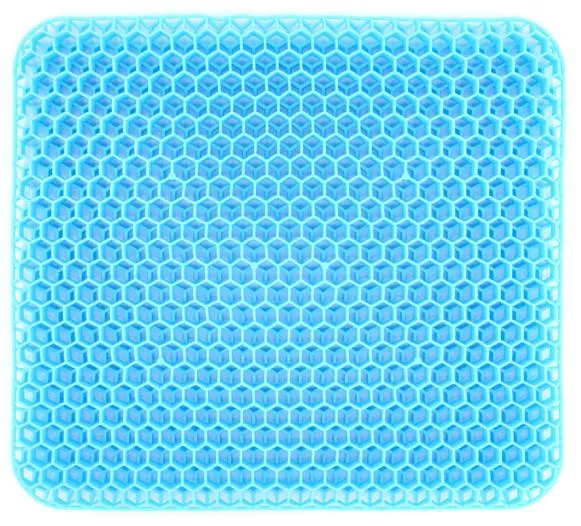 TINSIO Factory Gel Seat Cushion Breathable Honeycomb Design with Non-Slip Cover Double-Layered Thick Egg Foam for Office Chairs Car Seats & Wheelchairs
