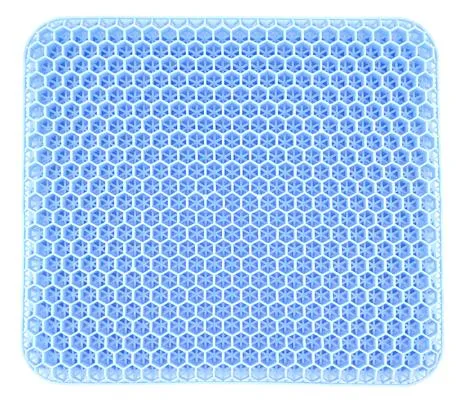 TINSIO Factory Gel Seat Cushion Breathable Honeycomb Design with Non-Slip Cover Double-Layered Thick Egg Foam for Office Chairs Car Seats & Wheelchairs
