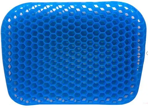 TINSIO Factory Gel Seat Cushion Breathable Honeycomb Design with Non-Slip Cover Double-Layered Thick Egg Foam for Office Chairs Car Seats & Wheelchairs