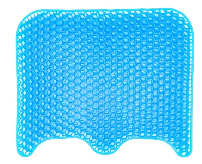 TINSIO Factory Gel Seat Cushion Breathable Honeycomb Design with Non-Slip Cover Double-Layered Thick Egg Foam for Office Chairs Car Seats & Wheelchairs