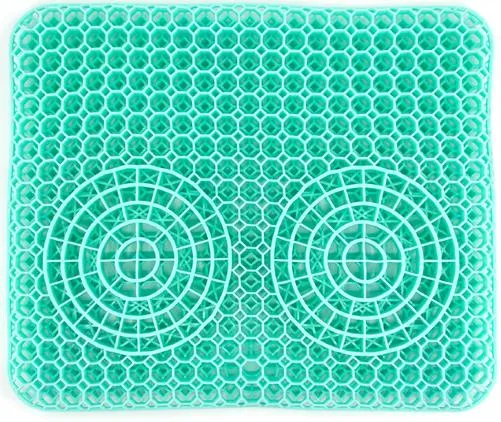 TINSIO Factory Gel Seat Cushion Breathable Honeycomb Design with Non-Slip Cover Double-Layered Thick Egg Foam for Office Chairs Car Seats & Wheelchairs