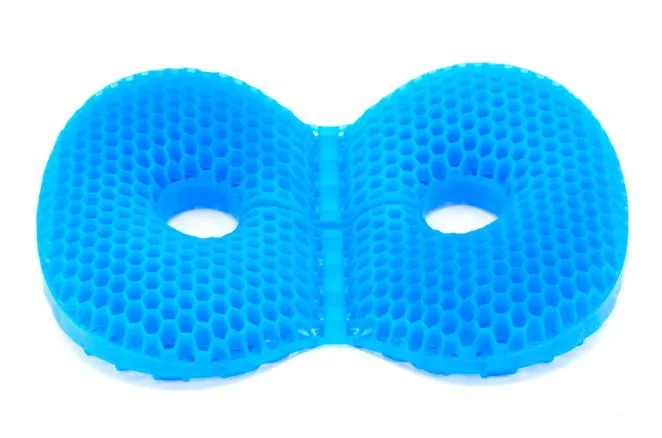TINSIO Factory Gel Seat Cushion Breathable Honeycomb Design with Non-Slip Cover Double-Layered Thick Egg Foam for Office Chairs Car Seats & Wheelchairs