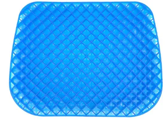 TINSIO Factory Gel Seat Cushion Breathable Honeycomb Design with Non-Slip Cover Double-Layered Thick Egg Foam for Office Chairs Car Seats & Wheelchairs