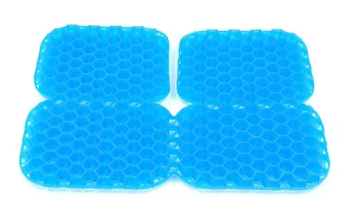 TINSIO Factory Gel Seat Cushion Breathable Honeycomb Design with Non-Slip Cover Double-Layered Thick Egg Foam for Office Chairs Car Seats & Wheelchairs