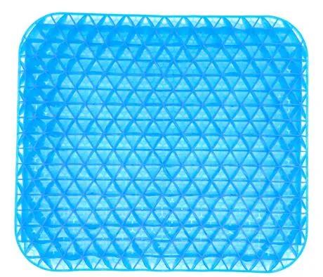 TINSIO Factory Gel Seat Cushion Breathable Honeycomb Design with Non-Slip Cover Double-Layered Thick Egg Foam for Office Chairs Car Seats & Wheelchairs