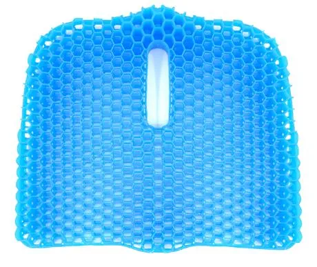 TINSIO Factory Gel Seat Cushion Breathable Honeycomb Design with Non-Slip Cover Double-Layered Thick Egg Foam for Office Chairs Car Seats & Wheelchairs