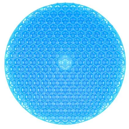 TINSIO Factory Gel Seat Cushion Breathable Honeycomb Design with Non-Slip Cover Double-Layered Thick Egg Foam for Office Chairs Car Seats & Wheelchairs