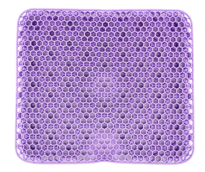 TINSIO Factory Gel Seat Cushion Breathable Honeycomb Design with Non-Slip Cover Double-Layered Thick Egg Foam for Office Chairs Car Seats & Wheelchairs
