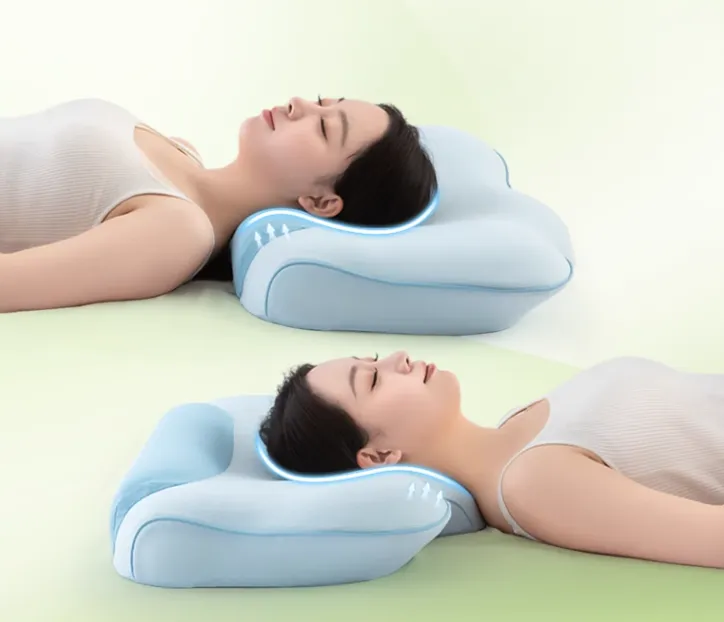 TINSIO Factory wholesale cervical pillow ergonomic sleep aid cervical pillow memory foam neck support deep sleep