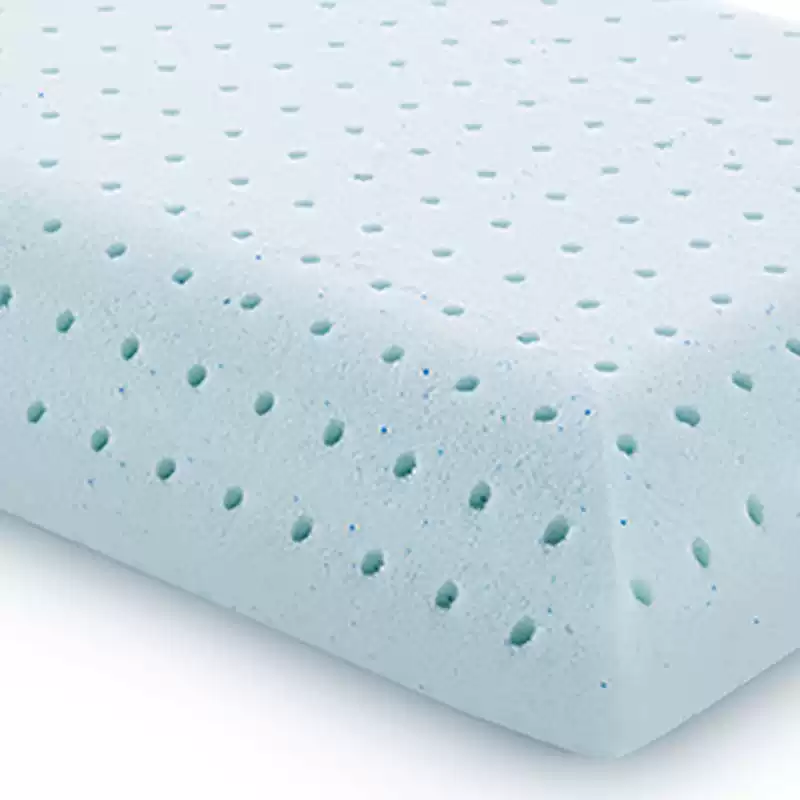 TINSIO Factory Wholesale Home Sleep Gel Pillow Memory Pillow Cervical Pillow Slow Rebound Adult Blue Memory Pillow