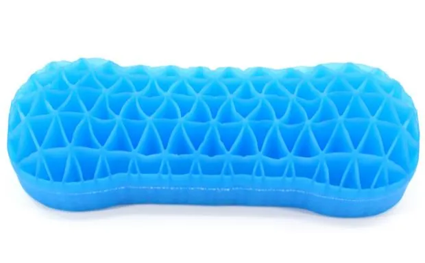 TINSIO Factory Gel Pillow - Slow Rebound Neck Pain Relief Pillow for Side Sleepers & Napping High Resilience Zero Gravity Orthopedic-Approved Ergonomic Design Breathable & Machine Washable Promotes Deep Sleep