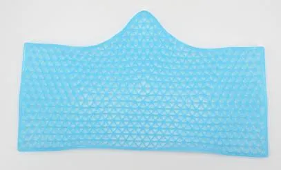 TINSIO Factory Grid-Pattern TPE Gel Sheet (Semi-Finished)-For Bonding to Memory Foam Pillows Slow Rebound & High Breathability Pressure-Relief Design Skin-Friendly & Customizable Thickness Enhances Comfort & Airflow
