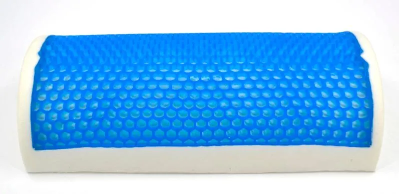 TINSIO TPE Gel-Memory Foam Pillow - Slow Rebound Neck Support Pillow with Breathable TPE Gel Layer Orthopedic-Approved Ergonomic Design for Side Sleepers & Back Sleepers Zero Pressure & High Resilience Machine Washable Cover for Deep Sleep