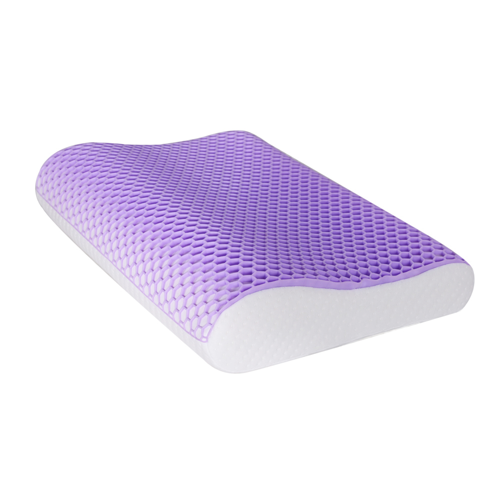 TINSIO Factory TPE Zero-Pressure Pillow - Wave Grid Design Pillow Core for Neck Pain Relief Breathable & Machine Washable Promotes Deep Sleep
