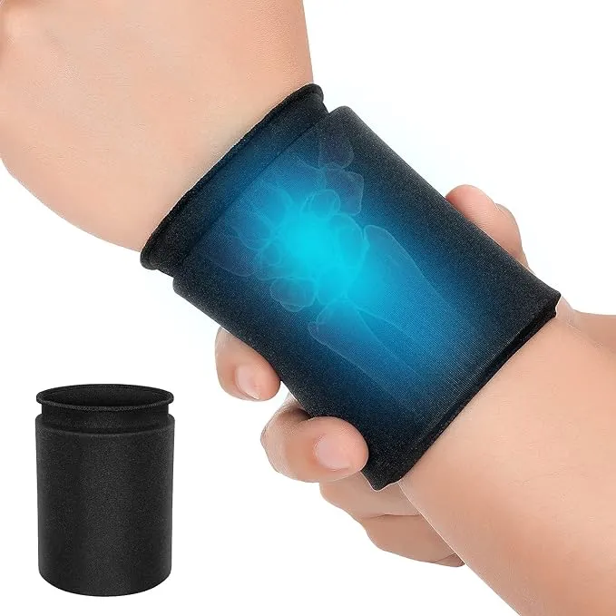 TINSIO Factory Wholesale Wrist Ice Pack Wrap Hot&Cold Therapy Pain Relief Gel Compression Hand Ice Pack for Rheumatoid Arthritis Tendinitis Carpal Tunnel Pain Injuries Swelling Bruises